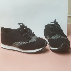 Black toddler boy dress shoes